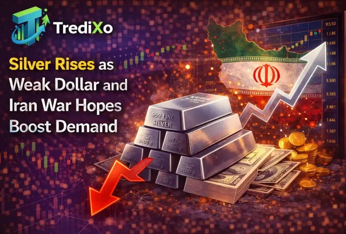 Silver Rises as Weak Dollar