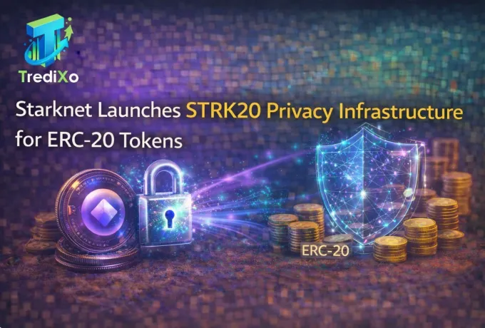 Starknet Launches STRK20 Privacy Infrastructure for ERC-20 Tokens