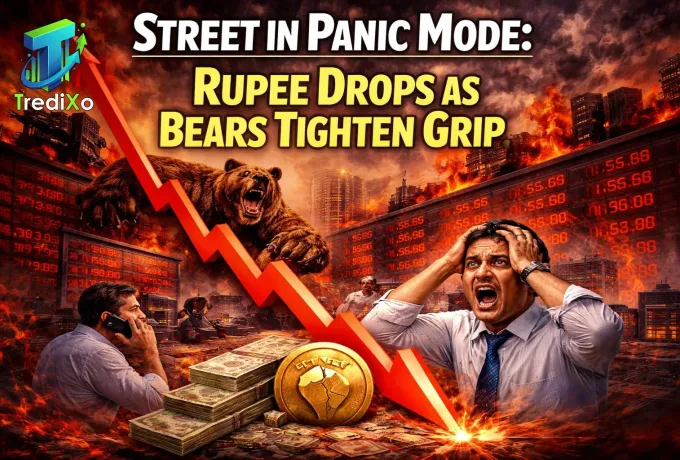 Street in Panic Mode Rupee Drops as Bears Tighten Grip