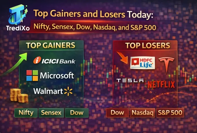 Top Gainers and Losers Today