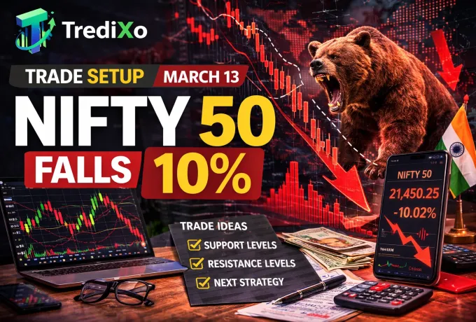 Trade Setup March 13: Nifty 50 Falls 10%