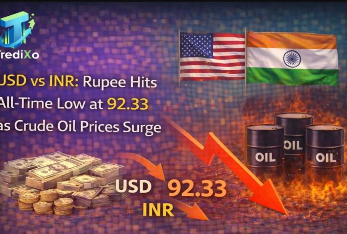 USD vs INR: Rupee Hits All-Time Low at 92.33