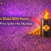 Sensex Slides 800 Points as Oil Price Spike Hits Markets